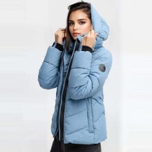 Marikoo Sahnemausii Damen Winter Steppjacke Powder Blue...