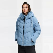 Marikoo Sahnemausii Damen Winter Steppjacke Powder Blue Gr&ouml;&szlig;e M - Gr. 38