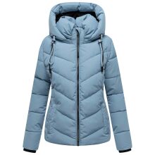 Marikoo Sahnemausii Damen Winter Steppjacke Powder Blue Gr&ouml;&szlig;e M - Gr. 38