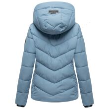 Marikoo Sahnemausii Damen Winter Steppjacke Powder Blue Gr&ouml;&szlig;e M - Gr. 38