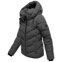 Marikoo Sahnemausii Damen Winter Steppjacke Anthrazit Gr&ouml;&szlig;e S - Gr. 36