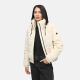 Navahoo Schneepuder Damen Herbst Winter flauschige Teddyfell Jacke gefüttert  Offwhite-Größe XL - Gr. 42