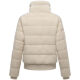 Navahoo Schneepuder Damen Herbst Winter flauschige Teddyfell Jacke gefüttert  Offwhite-Größe XL - Gr. 42