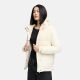 Marikoo Sheeta Damen Herbst Winter Teddyfell Jacke gefüttert  Offwhite Größe XS - Gr. 34