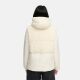 Marikoo Sheeta Damen Herbst Winter Teddyfell Jacke gefüttert  Offwhite Größe XS - Gr. 34