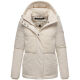 Marikoo Sheeta Damen Herbst Winter Teddyfell Jacke gefüttert  Offwhite Größe XS - Gr. 34