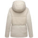 Marikoo Sheeta Damen Herbst Winter Teddyfell Jacke gefüttert  Offwhite Größe XS - Gr. 34