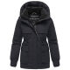 Marikoo Shigaraa Damen Herbst Winter Jacke Schwarz-Größe XXL - Gr. 44