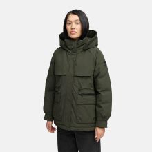 Marikoo Shigaraa Damen Herbst Winter Jacke Dark Olive-Gr&ouml;&szlig;e L - Gr. 40