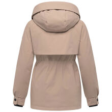 Marikoo Shigaraa Damen Herbst Winter Jacke Taupe Grey-Gr&ouml;&szlig;e S - Gr. 36
