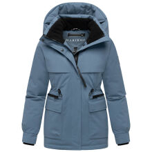 Marikoo Shigaraa Damen Herbst Winter Jacke Dusty Blue-Größe XXL - Gr. 44