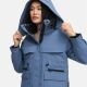 Marikoo Shigaraa Damen Herbst Winter Jacke Dusty Blue-Größe XXL - Gr. 44