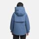 Marikoo Shigaraa Damen Herbst Winter Jacke Dusty Blue-Größe XXL - Gr. 44