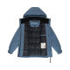 Marikoo Shigaraa Damen Herbst Winter Jacke Dusty Blue-Größe XXL - Gr. 44