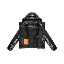 Marikoo Skyraa Damen Winter Steppjacke Schwarz Gr&ouml;&szlig;e L - Gr. 40