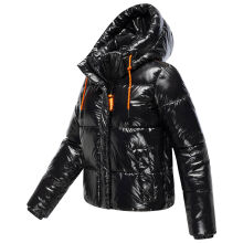 Marikoo Skyraa Damen Winter Steppjacke Schwarz Größe XL - Gr. 42