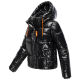 Marikoo Skyraa Damen Winter Steppjacke Schwarz Größe XL - Gr. 42