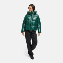Marikoo Skyraa Damen Winter Steppjacke Evergreen Gr&ouml;&szlig;e M - Gr. 38