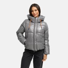 Marikoo Skyraa Damen Winter Steppjacke Grey Gr&ouml;&szlig;e S - Gr. 36