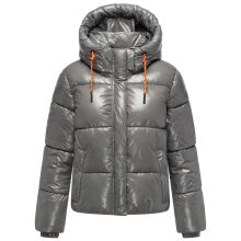 Marikoo Skyraa Damen Winter Steppjacke Grey Gr&ouml;&szlig;e XXL - Gr. 44