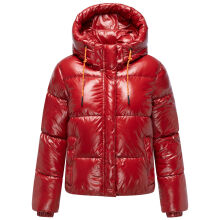 Marikoo Skyraa Damen Winter Steppjacke Dark Red Größe XS - Gr. 34