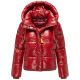 Marikoo Skyraa Damen Winter Steppjacke Dark Red Größe XS - Gr. 34