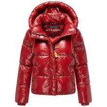 Marikoo Skyraa Damen Winter Steppjacke Dark Red Gr&ouml;&szlig;e XL - Gr. 42