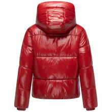 Marikoo Skyraa Damen Winter Steppjacke Dark Red Gr&ouml;&szlig;e XL - Gr. 42