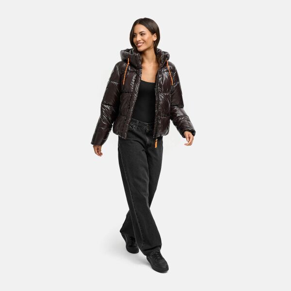 Marikoo Skyraa Damen Winter Steppjacke Choco  Größe XS - Gr. 34