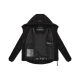 Marikoo Tayenaa Damen Herbst Winter Steppjacke Schwarz-Größe XS - Gr. 34