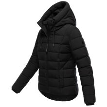 Marikoo Tayenaa Damen Herbst Winter Steppjacke Schwarz-Größe XL - Gr. 42