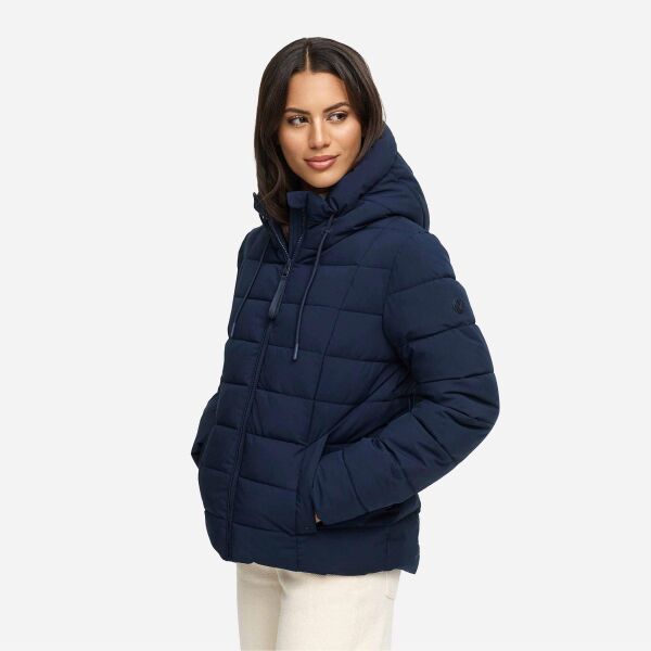Marikoo Tayenaa Damen Herbst Winter Steppjacke Navy-Größe XS - Gr. 34
