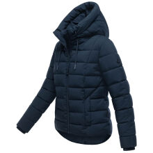 Marikoo Tayenaa Damen Herbst Winter Steppjacke Navy-Gr&ouml;&szlig;e L - Gr. 40