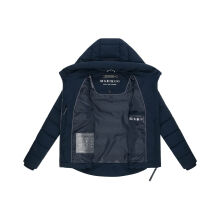 Marikoo Tayenaa Damen Herbst Winter Steppjacke Navy-Gr&ouml;&szlig;e XXL - Gr. 44