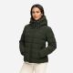 Marikoo Tayenaa Damen Herbst Winter Steppjacke Dark Olive-Größe XS - Gr. 34