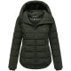 Marikoo Tayenaa Damen Herbst Winter Steppjacke Dark Olive-Größe XS - Gr. 34