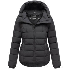 Marikoo Tayenaa Damen Herbst Winter Steppjacke Anthrazit-Größe XS - Gr. 34
