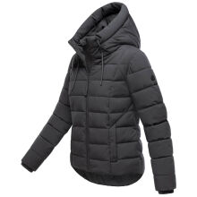 Marikoo Tayenaa Damen Herbst Winter Steppjacke Anthrazit-Größe XS - Gr. 34