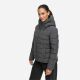 Marikoo Tayenaa Damen Herbst Winter Steppjacke Anthrazit-Größe XS - Gr. 34
