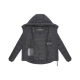 Marikoo Tayenaa Damen Herbst Winter Steppjacke Anthrazit-Größe XS - Gr. 34