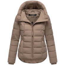 Marikoo Tayenaa Damen Herbst Winter Steppjacke Taupe Grey-Größe L - Gr. 40