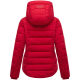 Marikoo Tayenaa Damen Herbst Winter Steppjacke Deep Red-Größe XS - Gr. 34