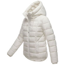 Marikoo Tayenaa Damen Herbst Winter Steppjacke Offwhite-Größe XS - Gr. 34