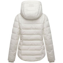 Marikoo Tayenaa Damen Herbst Winter Steppjacke Offwhite-Größe XS - Gr. 34