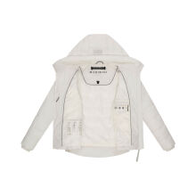 Marikoo Tayenaa Damen Herbst Winter Steppjacke Offwhite-Größe XS - Gr. 34