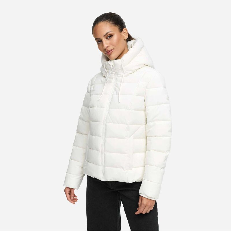 Marikoo Tayenaa Damen Herbst Winter Steppjacke Offwhite-Gr&ouml;&szlig;e S - Gr. 36