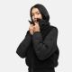 Navahoo Teddyzone Damen Winter Steppjacke gefüttert Schwarz-Größe M - Gr. 38