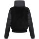 Navahoo Teddyzone Damen Winter Steppjacke gefüttert Schwarz-Größe M - Gr. 38