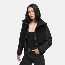 Navahoo Teddyzone Damen Winter Steppjacke gefüttert...