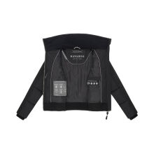 Navahoo Teddyzone Damen Winter Steppjacke gefüttert Schwarz-Größe L - Gr. 40